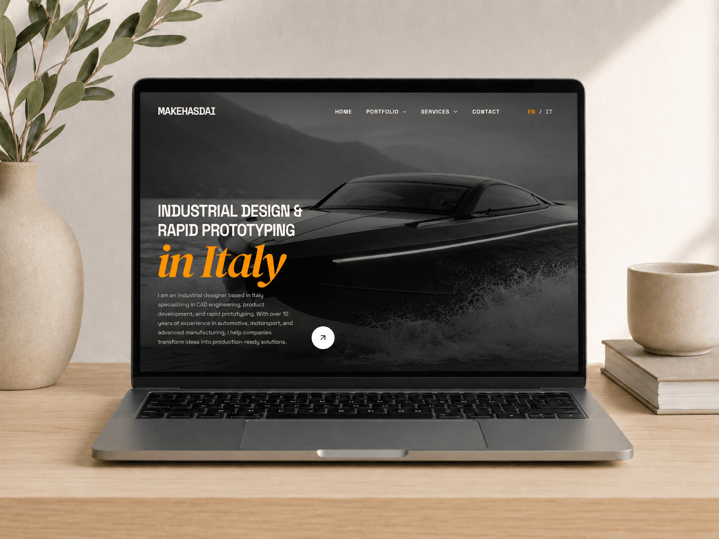 Sito makehasdai.com — progetto reale